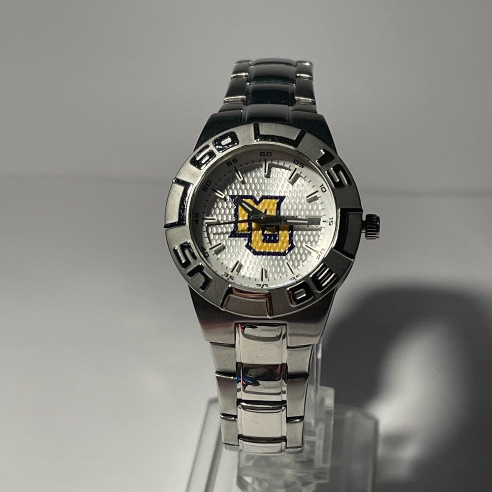 Marquette Golden Eagles NCAA Women's Stainless-Steel Watch by Fossil NEW